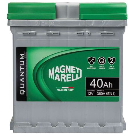 Magneti Marelli Batteria per auto 40AH 12V 330A EN1 per cassetta L0