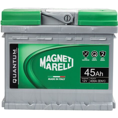 Magneti Marelli Batteria per auto 45AH 12V 360A EN1 per cassetta L1B