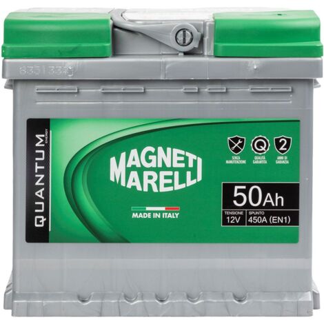 Magneti Marelli Batteria per auto 50AH 12V 450A EN1 per cassetta L1B
