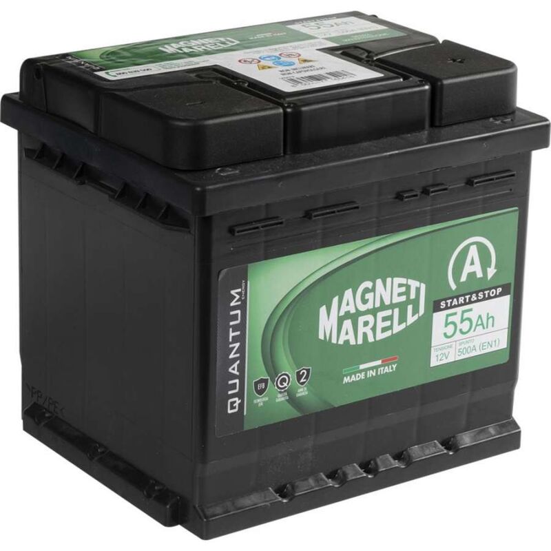 Image of Magneti Marelli Batteria per auto Start&Stop 55AH 12V 500A EN1 per cassetta L01