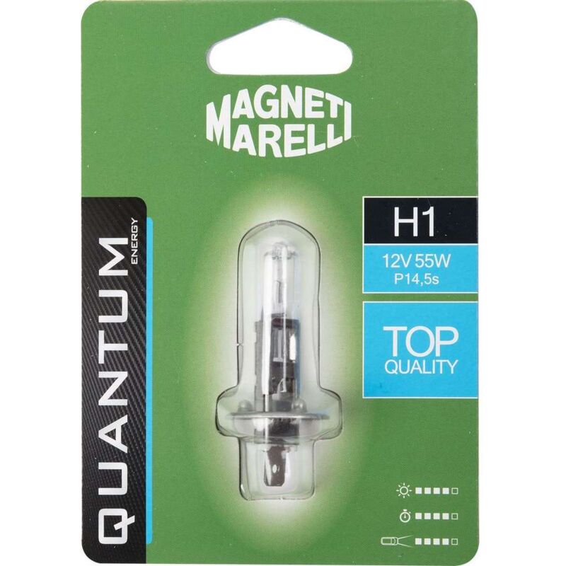 Image of Magneti Marelli H1 lampadina Alogena singola auto 12V 55W attacco P14,5s