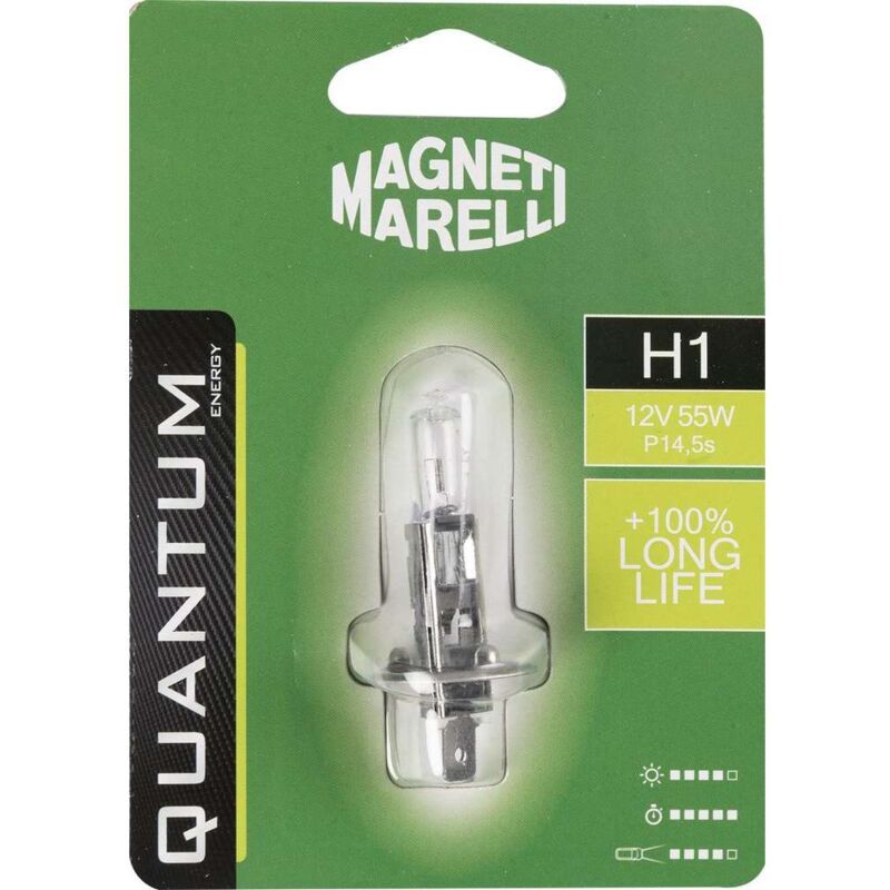 Image of Cfadda - Magneti Marelli H1 lampadina singola auto long life 12V 55W attacco P14,5s