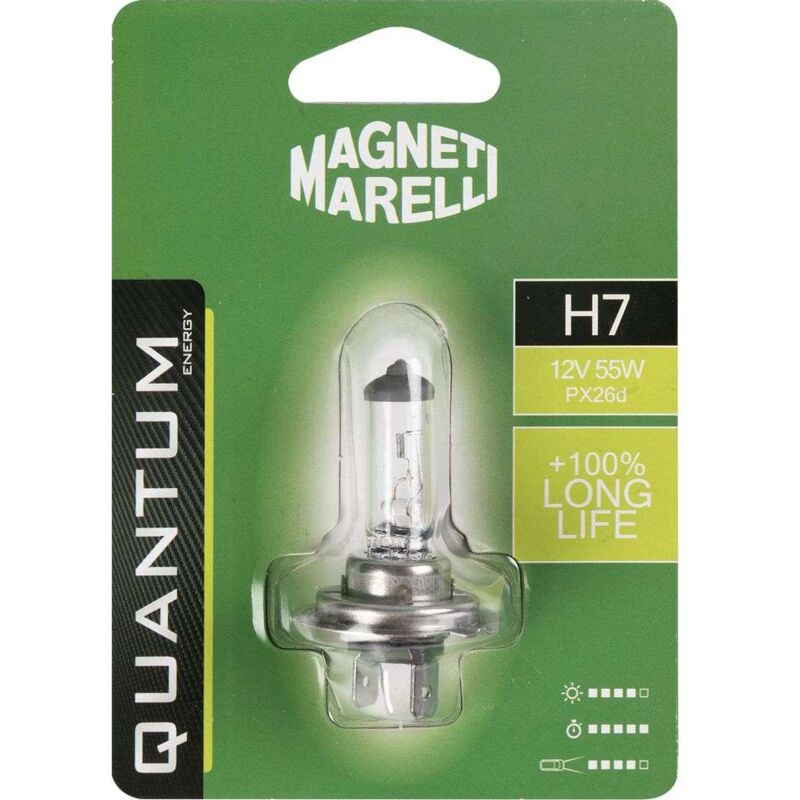 Image of Magneti Marelli H7 lampadina singola auto long life 12V 55W attacco PX26d