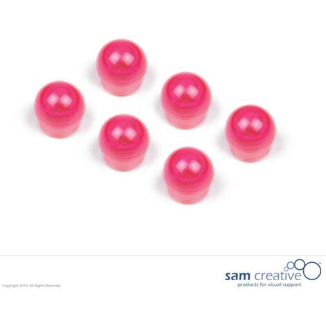 Magneti per lampadine Extra Strong 15 mm rosa