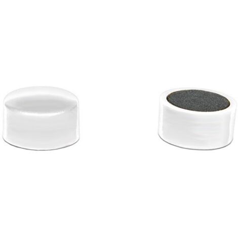 Magneti per lavagne bianche 10 mm - Bianco - 10 pezzi