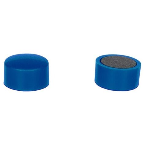 Magneti per lavagne bianche 10 mm - Blu - 10 pezzi