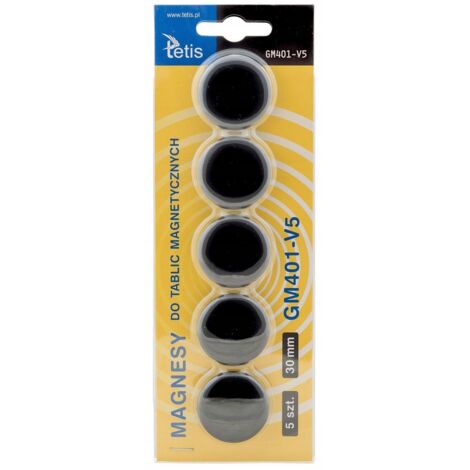 MAGNETI PER TAVOLE 30MM/5 NERI