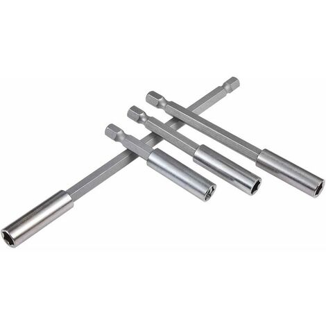 Magnetic Drill Holder Extension 4-Pack 2-4-6, 1/4 ± Hex Shank Heavy Duty Quick Change