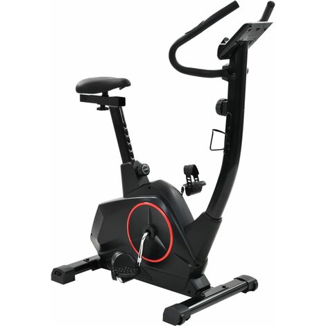 Magnetic Exercise Bike with Pulse Measurement XL - Black