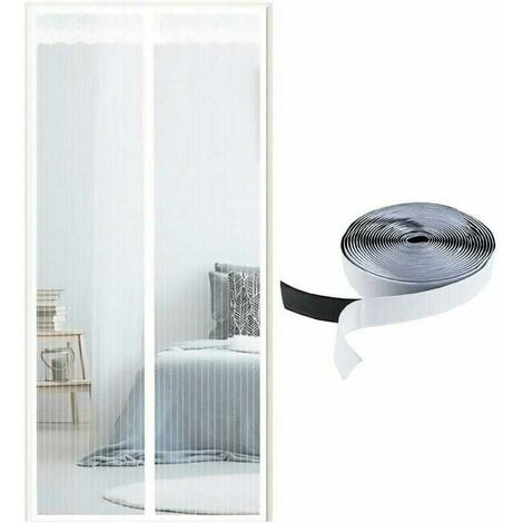 Magnetic Window Curtain For Patio Windows 215 X 220 Cm Mesh Mosquito Net Screens Curtain Self Closing Anti Mosquito Magnetic Tulle Shower Curtain Door 8 thumbnail image