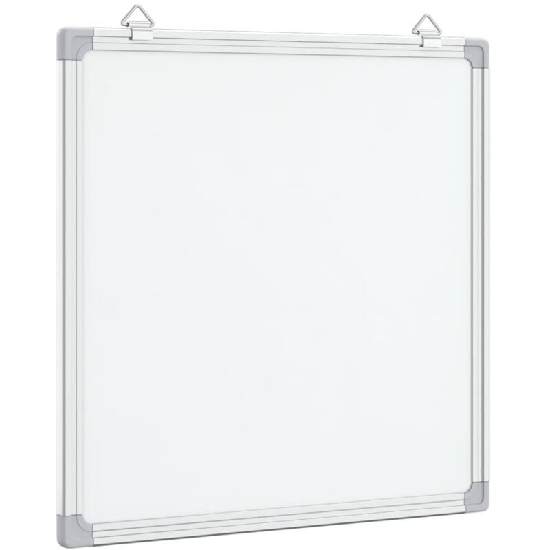 Magnetic Whiteboard 40x40x1.7 cm Aluminium vidaXL