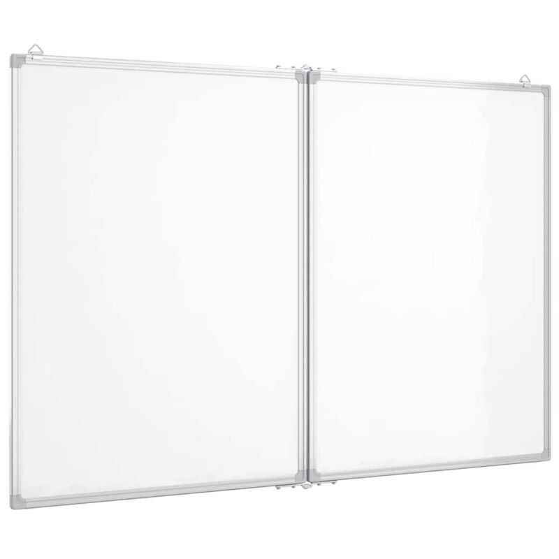 Vidaxl - Magnetic Whiteboard Foldable 120x100x1.7 cm Aluminium