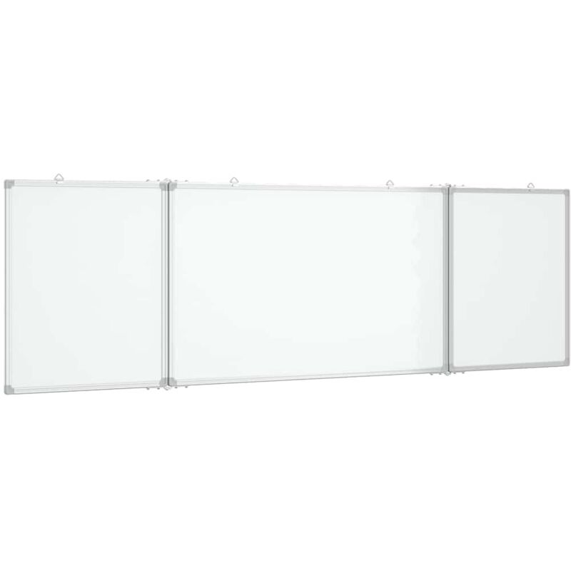 Vidaxl - Magnetic Whiteboard Foldable 200x60x1.7 cm Aluminium