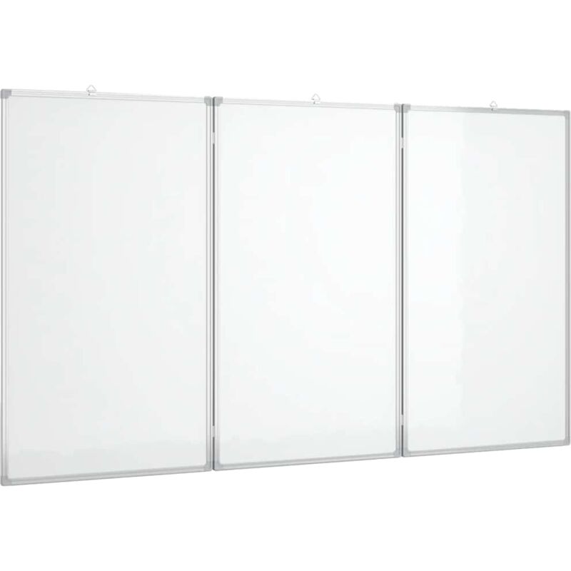 Vidaxl - Magnetic Whiteboard Foldable 120x80x1.7 cm Aluminium