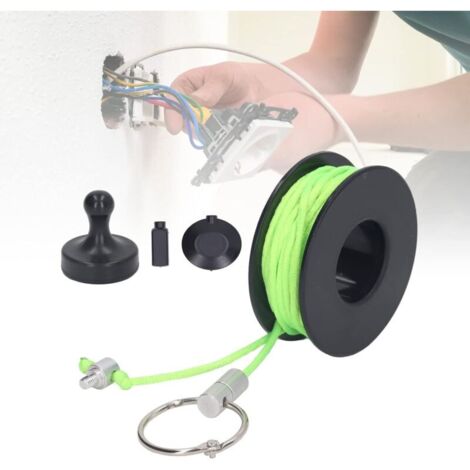Magnetic Wire Puller, Nylon Wire Routing Tool, Wall Magnet, Electrical Cable Navigation System