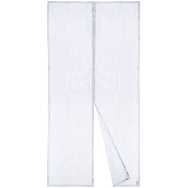 Magnétique Pour Porte Apalus, Rideau en Maille, Joint Magnétique de Haut en Bas avec Fermeture Automatique, Maintient l'air frais à l'intérieur