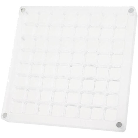 Magnetische Acryl-Präsentationsbox (64 Fächer) 1 Stück