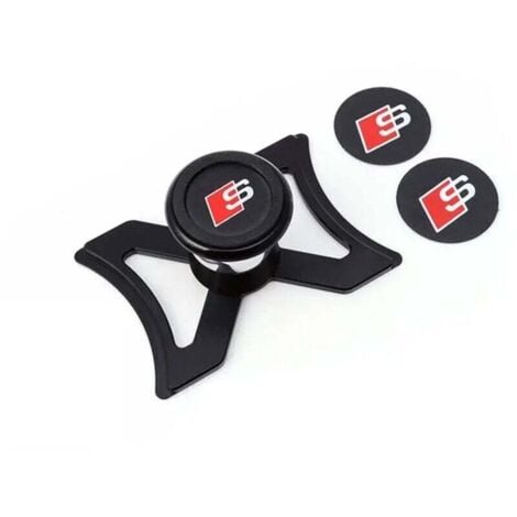 AIPERQ Magnetische Autohalterung für Audi A3 8V/S3 8V (2014-2019), magnetische Handyhalterung Lüftungsschlitz 360° drehbar, kompatibel mit Smartphone-GPS, Schwarz