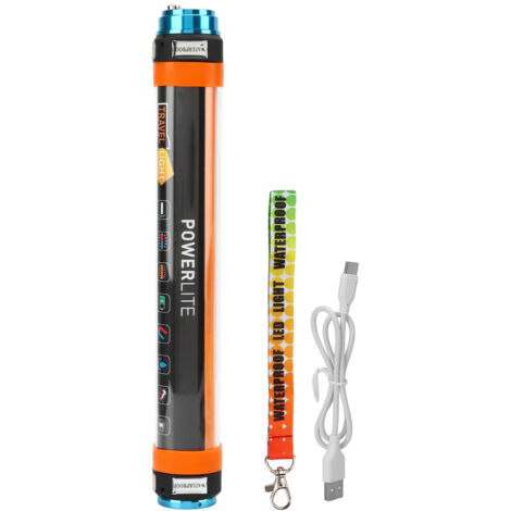 Magnetische Campinglampe, 6 Modi, IP68 wasserdicht, wiederaufladbare LED für Wandern, Notfälle und Outdoor-Aktivitäten, T 30