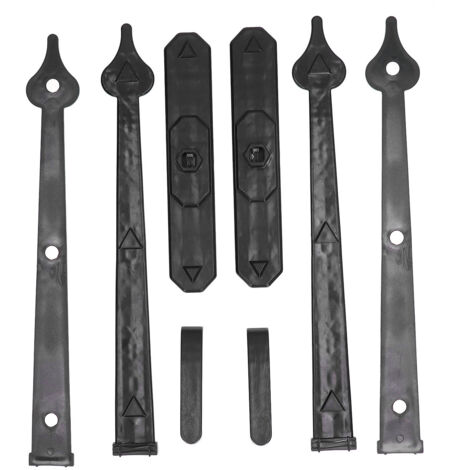 Magnetische Garagentorgriffe im amerikanischen Stil aus ABS-Kunststoff, dekoratives Hardware-Zubehör