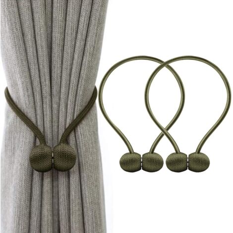 Magnetische Gardinenhalter, magnetisches Flechtband