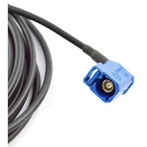 Magnetische GPS-Antenne mit Fakra-Anschluss 90° Winkel Stecker 5 Meter Kabel Adapter Magnetfuß für Becker RB3 Chrysler RB3  Blaupunkt Travel Pilot EX