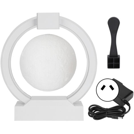 Magnetische Hänge-Mondlampe – Schwebendes Nachtlicht für Schlafzimmer, Büro – Geburtstagsgeschenk – 100–240 V Netzteil