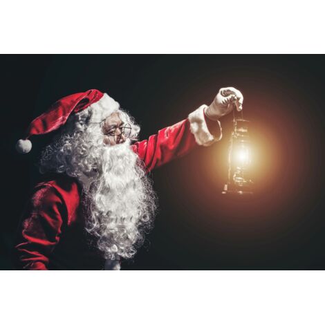Magnetische Heizkörperabdeckung Weihnachtsdeko Weihnachtsmann 60x100