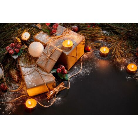 Magnetische Heizkörpermatte Dekorative Heizkörperabdeckung Weihnachten 60x100