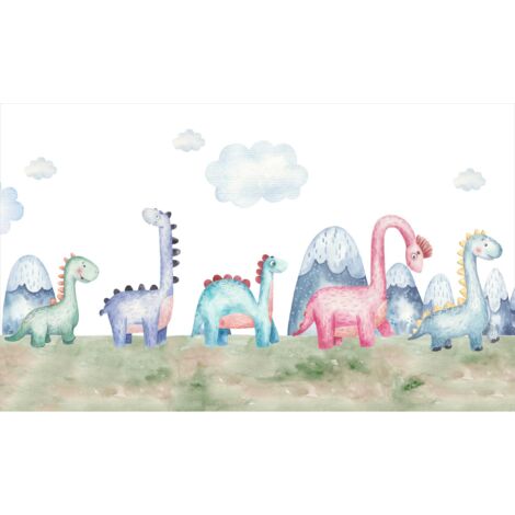 Magnetische Heizkörpermatte Niedliche Dinosaurier 60x100