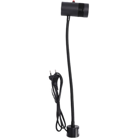 Magnetische LED-Arbeitsleuchte, Aluminium, 7 W, weißes Licht, flexibler Griff