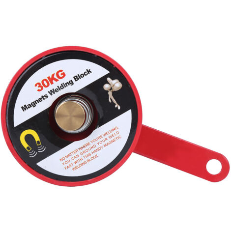 Magnetische Positionierschraubstöcke – Rotlegierter Stahl, 30 kg Haltekraft