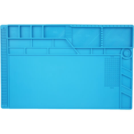 Magnetische Silikon-Isoliermatte – Hitzebeständige Schweißmatte, Maße 350 x 550 mm, antistatisch und rutschfest.