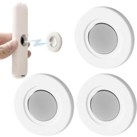Magnetische Wandhalterung für Fernbedienung (3 Stück), extrem starker Klebstoff, kein Bohren erforderlich, universeller Organizer für Fernseher und Klimaanlage, platzsparend.