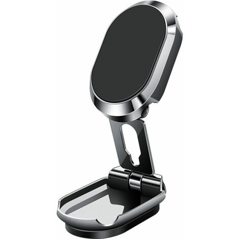 Magnetischer Autotelefonhalter aus Metall, multifunktionaler Magnet, 360° drehbar, Desktop-Telefonhalter für Armaturenbrett-Bildschirm, kompatibel mit allen Telefonen