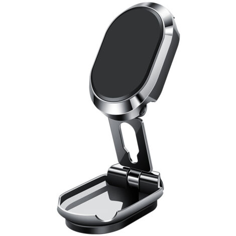 Magnetischer Autotelefonhalter aus Metall, multifunktionaler Magnet, 360° drehbar, Desktop-Telefonhalter für Armaturenbrett-Bildschirm, kompatibel mit allen Telefonen