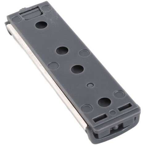 Magnetischer Druckverschluss für Küchen- und Schranktüren – Silbernes Modell, 122 mm – 1 Stück