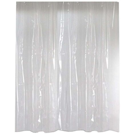 Magnetischer DuschvorhangTransparenter und wasserdichter Duschvorhang, Duschvorhang 180 x 200 cm