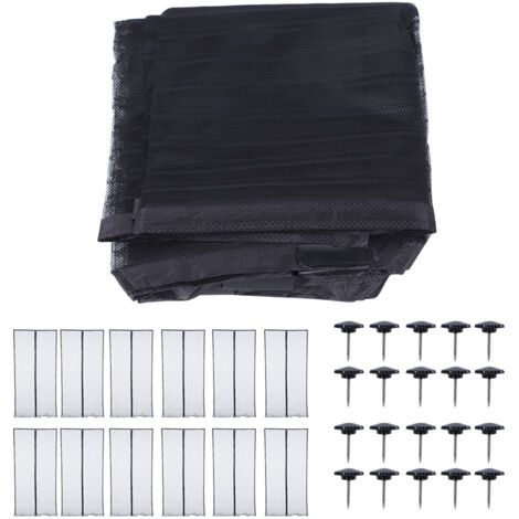 Magnetischer Insektenschutzvorhang, 120 x 210 cm, schwarzes Polyester, Tür-Moskitonetz mit verstärkten Kanten