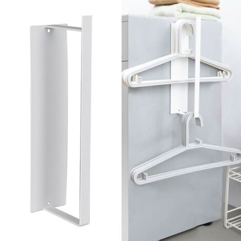 Magnetischer Kleiderbügelhalter für Waschmaschine, Aufbewahrungsschiene ohne Bohren