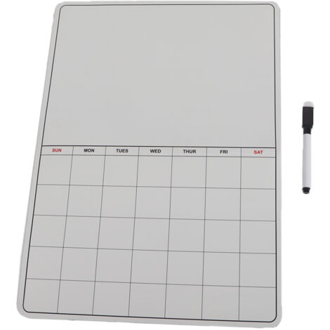 Magnetischer Monatsplaner für den Kühlschrank – Tägliche magnetische Notiztafel/Kalender