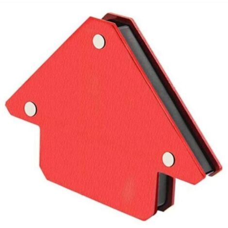 Magnetischer Schweißwinkelhalter mit 45°, 90° und 135° Winkeln – 25BL/11KG(Rot)