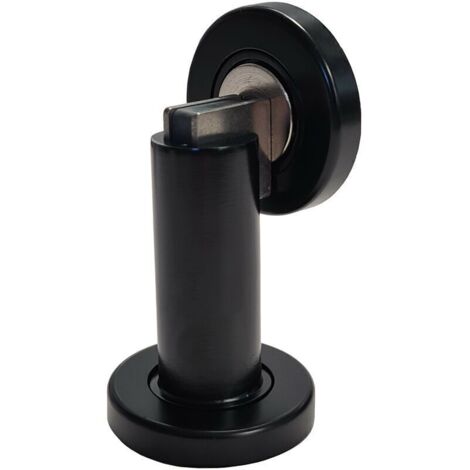Magnetischer Stoßfänger 40 mm "Klose besser" - Satin Schwarz.