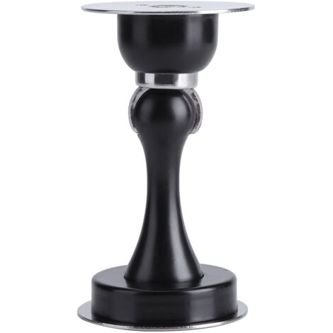 Magnetischer Türstopper aus Edelstahl 304, schwarz, für Innentüren