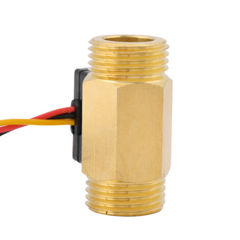 Magnetischer Wasserdurchflusssensor 1–25 l/min, Kabelschalter, G1/2-Gewinde, hohe Langlebigkeit