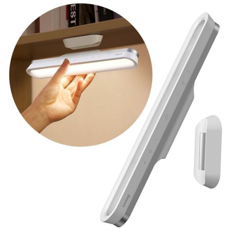 Magnetisches LED-Nachtlicht unter dem Schrank, Lampe für Zuhause, Küche, Zimmer, Weiß