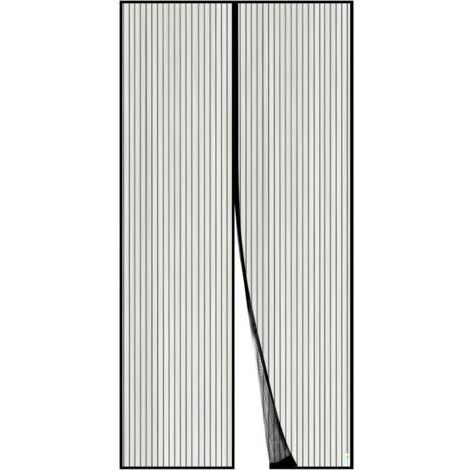 Magnetisches Moskitonetz für Türen, 120 x 220 cm, robustes Netzgewebe, automatischer Schließmechanismus, insektenabweisend, ideal für Balkontüren