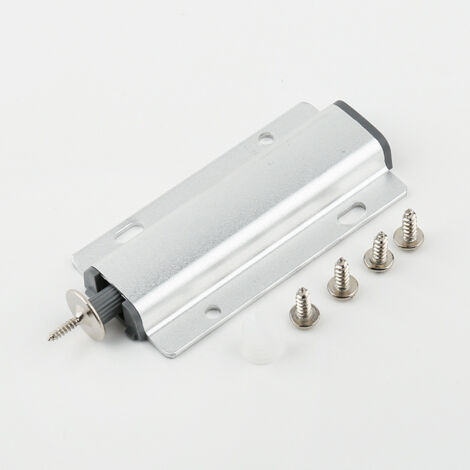 Magnetisches Push-to-Open-System mit Magnetverschluss für Möbeltüren (Silber)