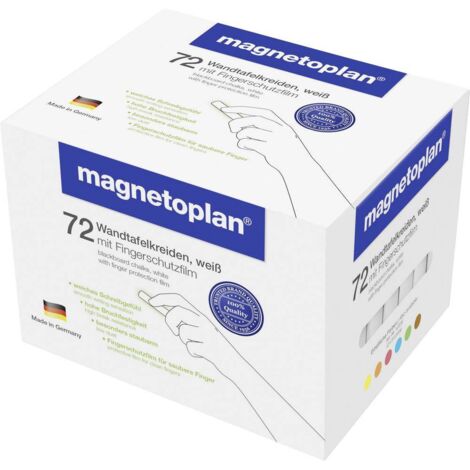 magnetoplan Craie pour tableau noir 12305 blanc 72 pc(s)