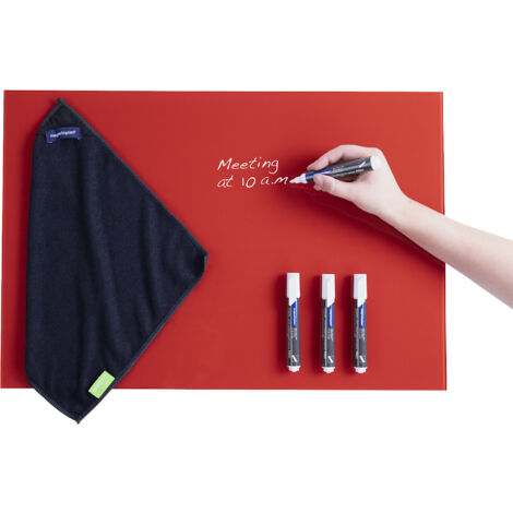 magnetoplan, Kit tableau en verre design, verre sécurit, h x l